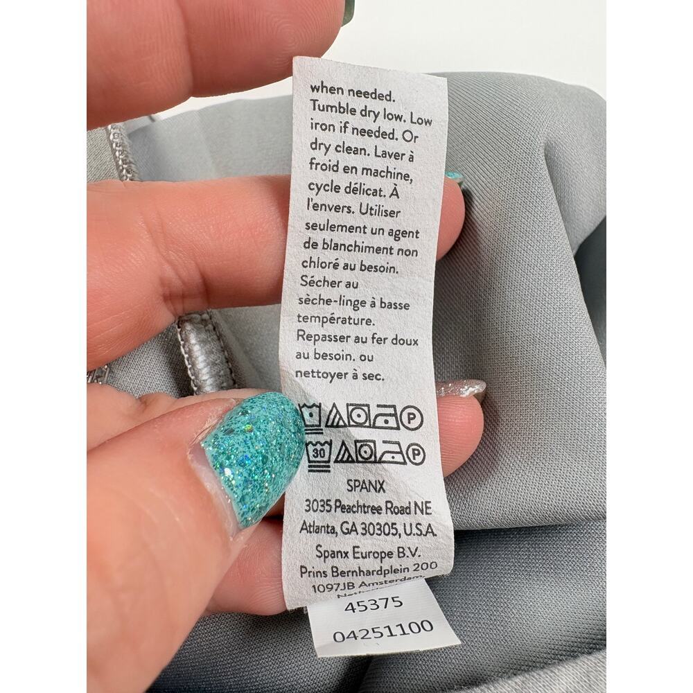 Spanx AirEssentials Jumpsuit XL Grey Wide Leg Sleeveless Luxe NWT Athleisure - Picture 9 of 14